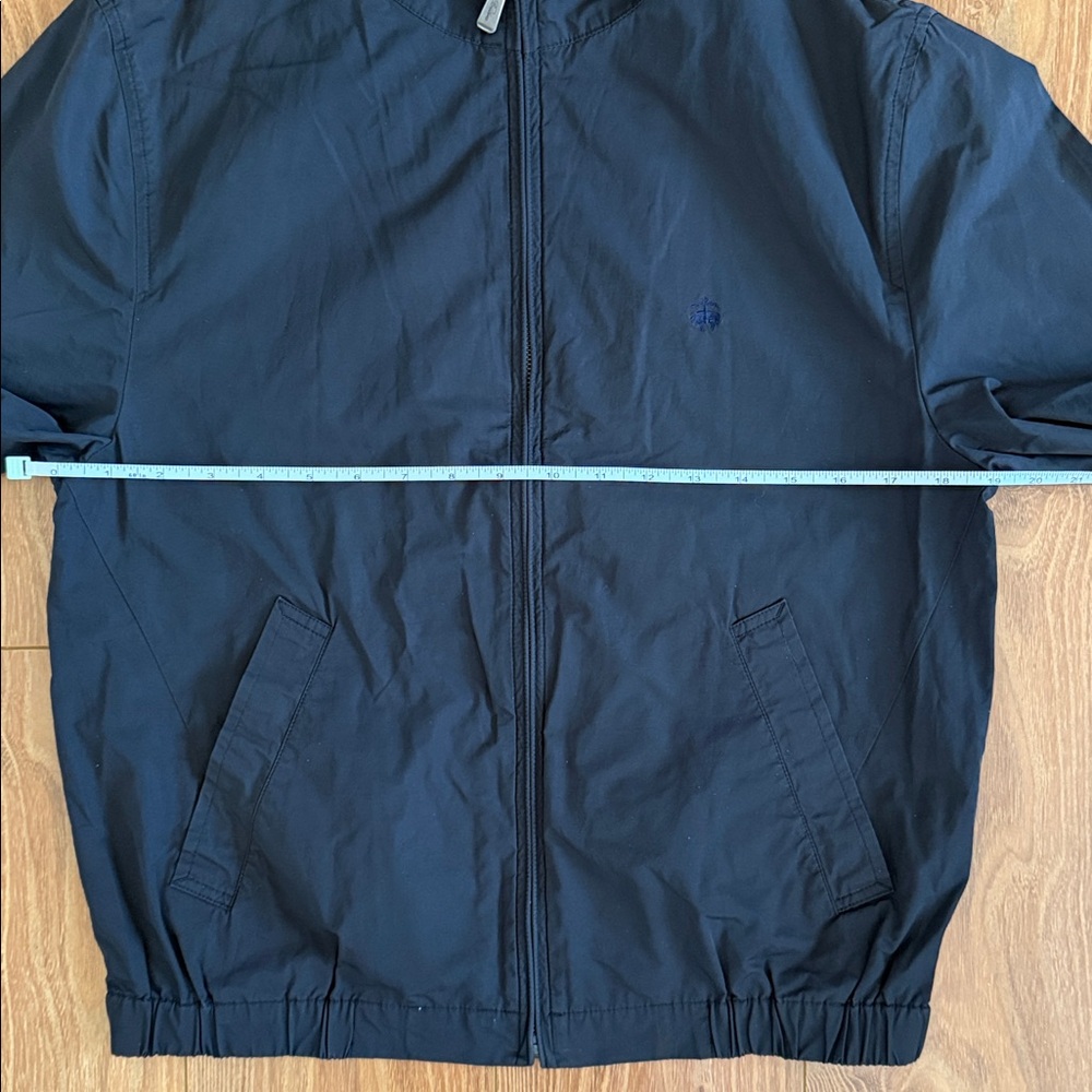 346 Brooks Brothers Gray/Dark Navy Nylon Jacket - Picture 7 of 8